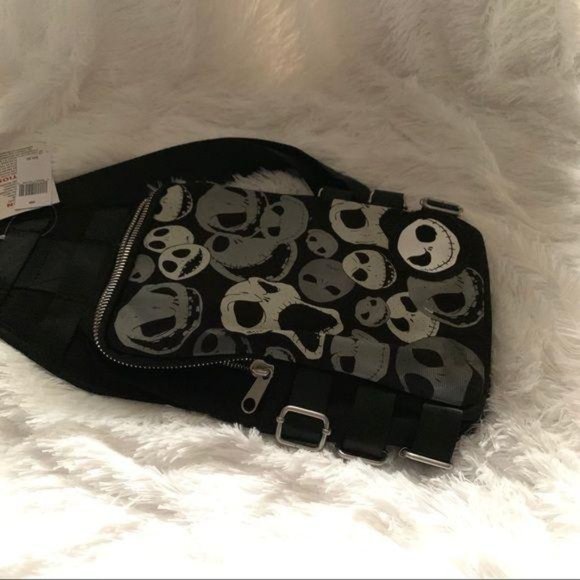 Disney Parks Nightmare Before Christmas Jack Skellington Sling Backpack